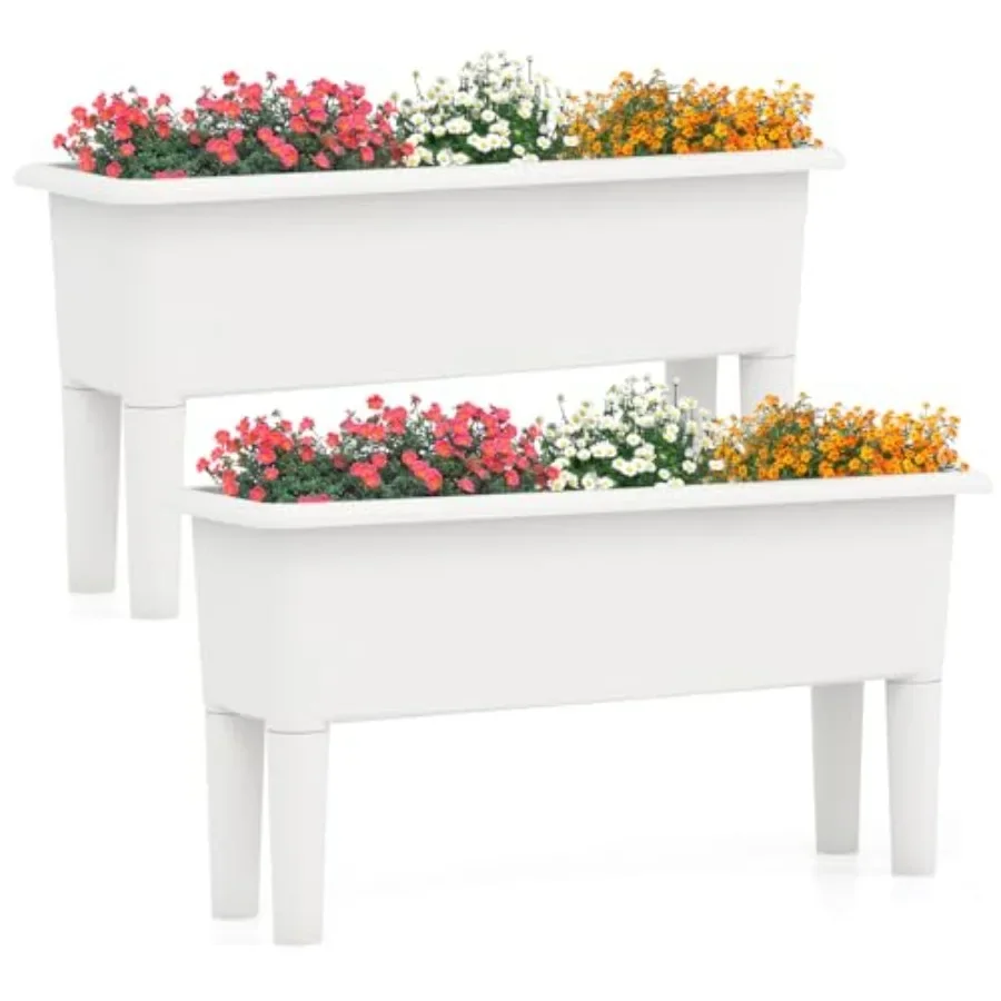 Self-Watering Planter - Набор из 2 уличных грядок для