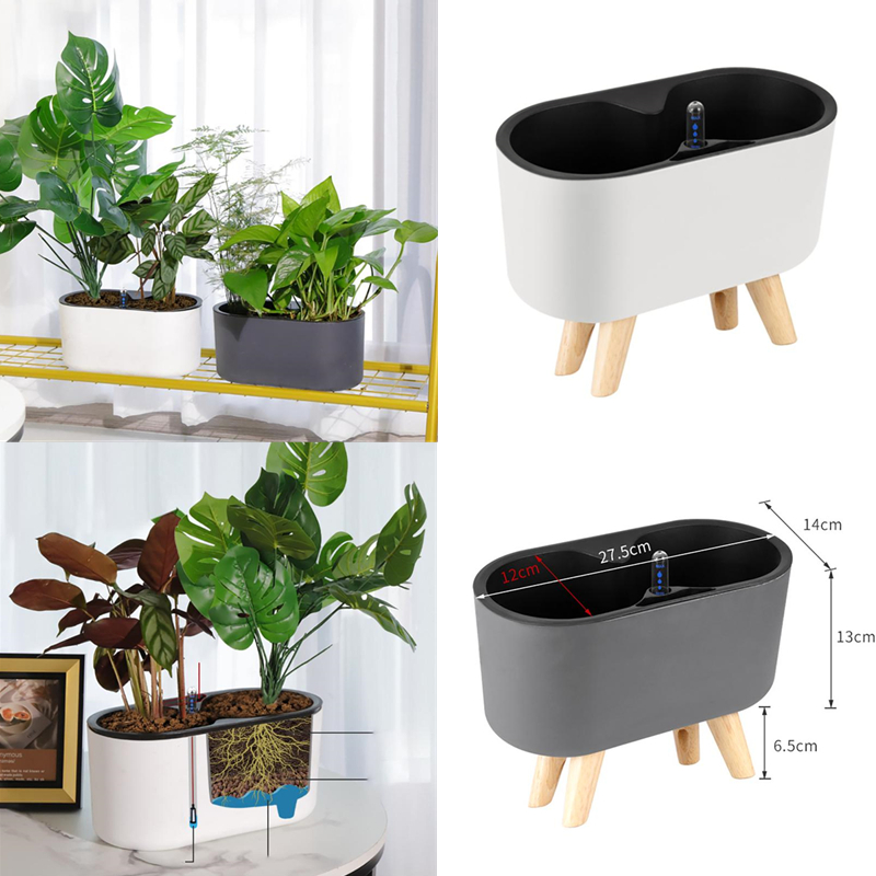 Automatic Plant Waterer - Комнатный горшок для растений с индикатором,