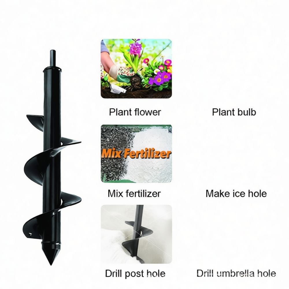 Спиральный сверлильный наконеч – обзор и цена Gardening Tools Vegetables