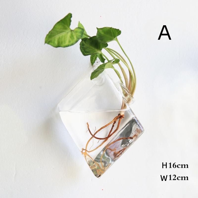 Настенный стеклянный террариум – обзор и цена Self-Watering Planter