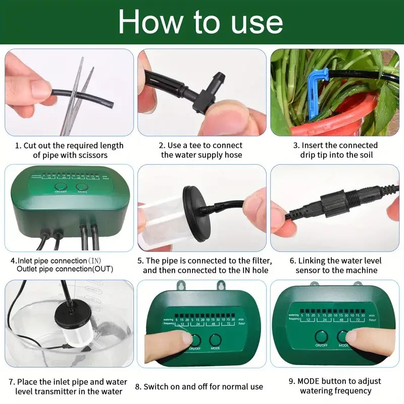Интеллектуальный ирригационный – обзор и цена Automatic Plant Waterer
